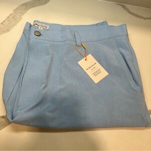 Peter Millar NWT men's Crown sport size 40 blue performance golf shorts‎